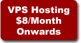 VPS Hosting Plans @ $8/month
